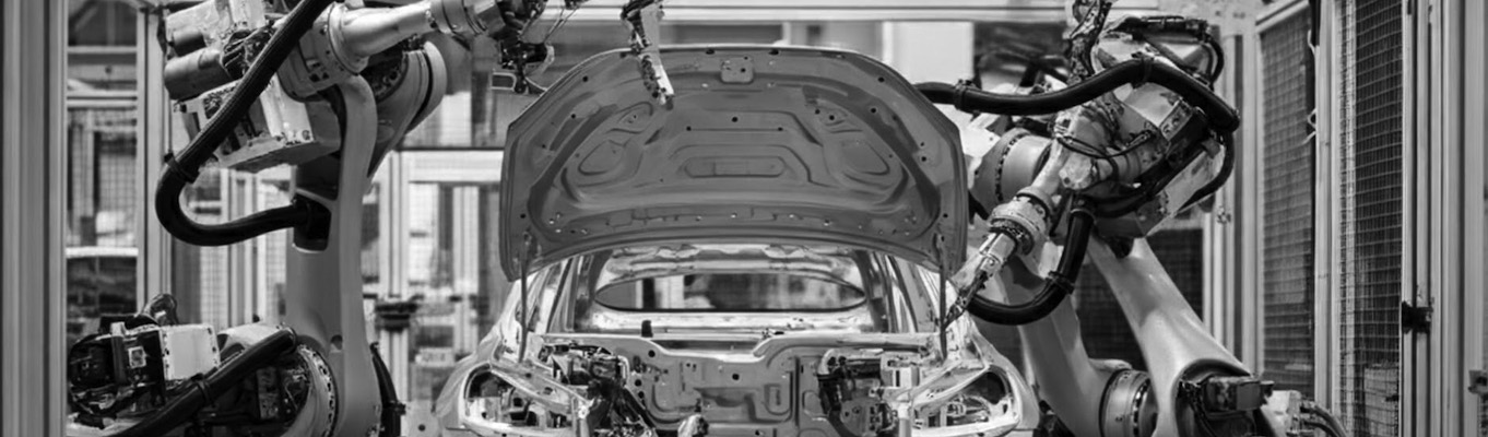 Illustration des "Usines automobiles", entreprises de fabrication d'automobiles