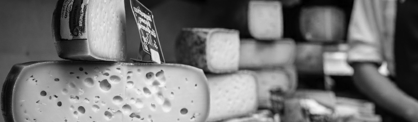 Illustration des "Fromageries", entreprises de fromagerie