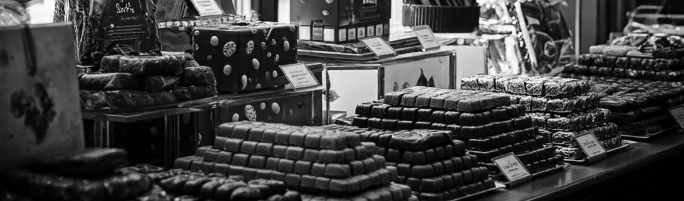 Illustration des "Chocolateries", entreprises de chocolaterie