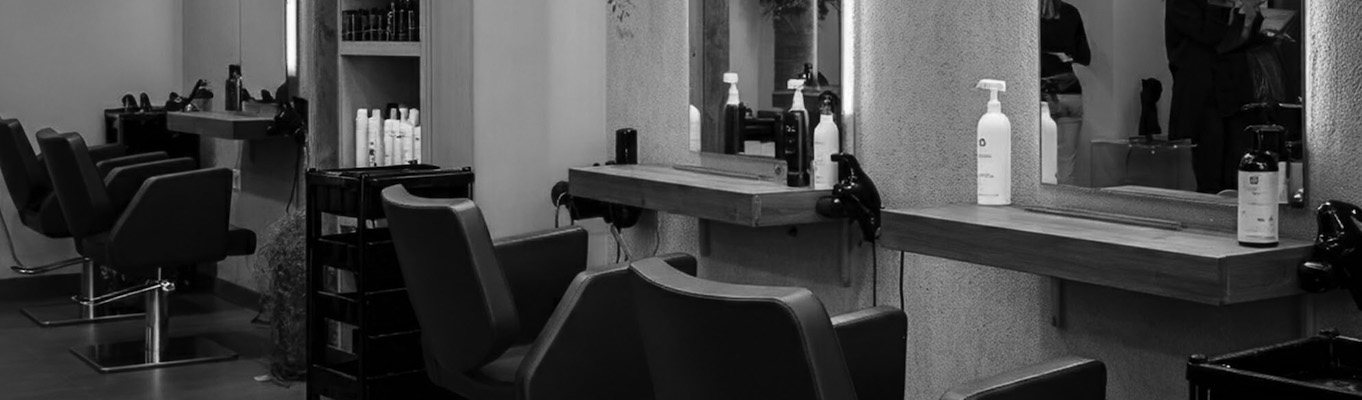 Illustration des "Salons de coiffure et beauté", entreprises de coiffure et beauté